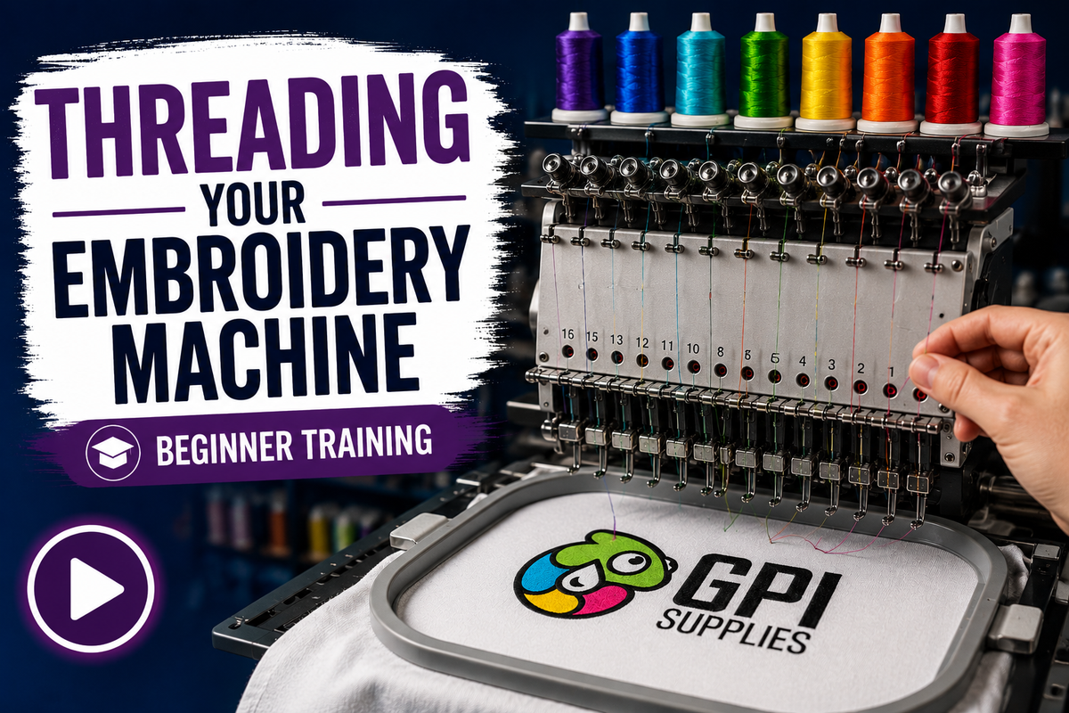 Sewing Machine Scratch Threading Your Embroidery Machine From Scratch | GPI Supplies
