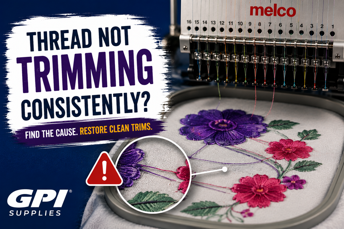 What could cause the thread not to trim all the time?