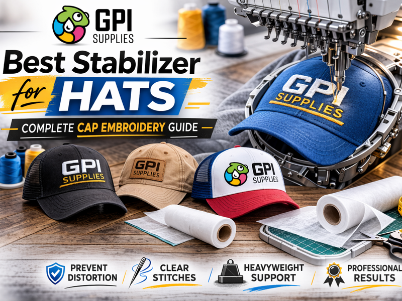 Best Stabilizer for Hats: Complete Cap Embroidery Guide