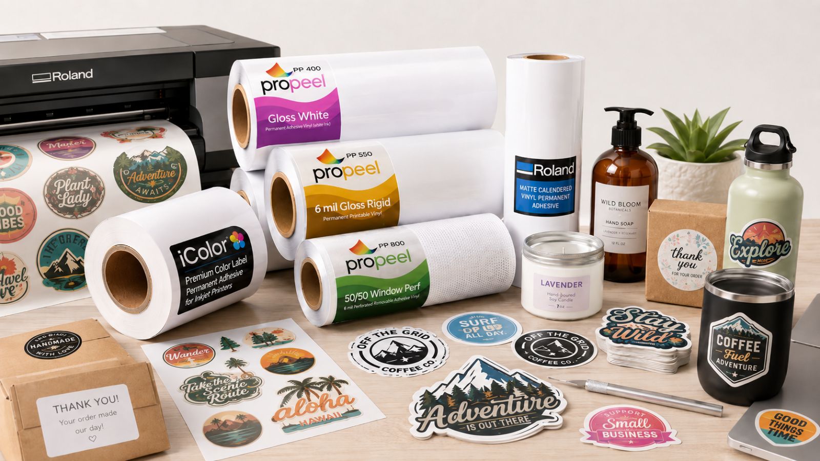 How to Start a Sticker Business | Printers, Vinyl & Supplies | GPI Supplies