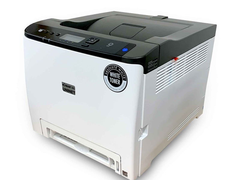 Loading the Paper Cassette Tray and Bypass Tray in the iColor 560