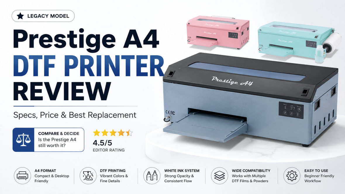 Prestige A4 DTF Printer Review: Specs, Price and Best Replacement