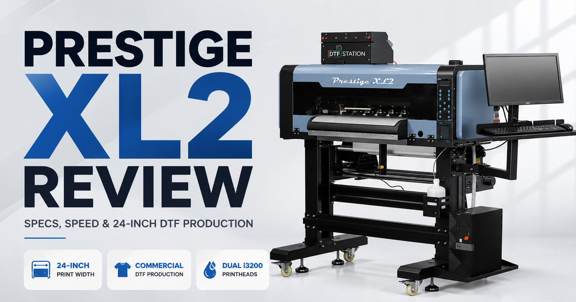 Prestige XL2 Review: Specs, Speed and 24-Inch DTF Production