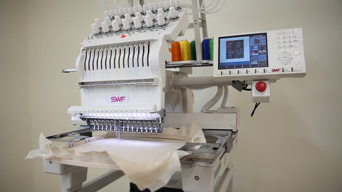 SWF Embroidery Machine: How to Use Total Stitch Clear Function | GPI ...