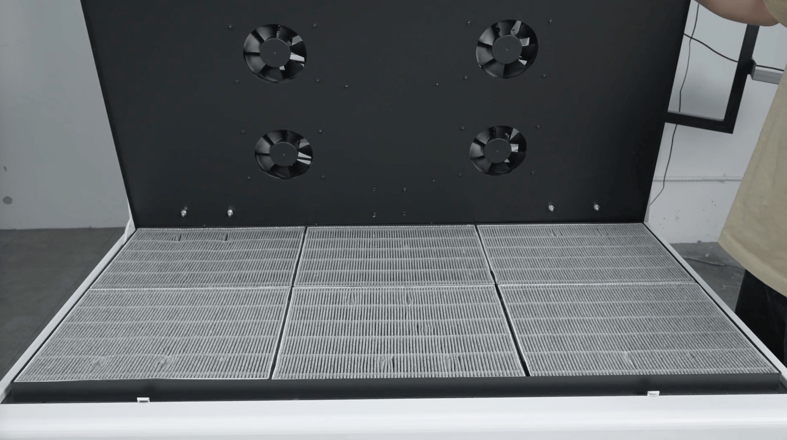 Built in massive filtration system