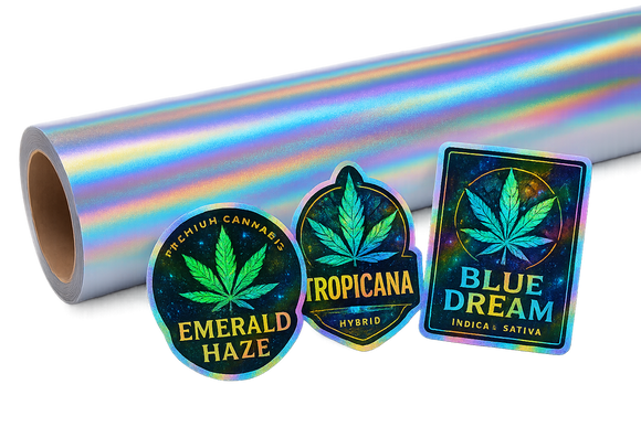 ProPeel Holographic Adhesive Backed Film - 50" x 150'