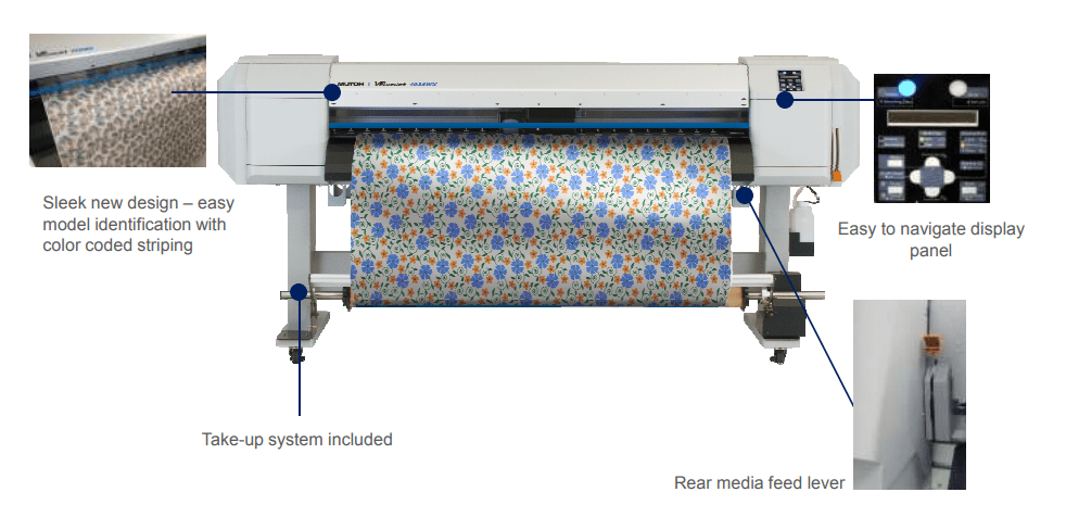 ValueJet 1938WX: 74" | Dual Print Heads | 4 Color / 8 Color