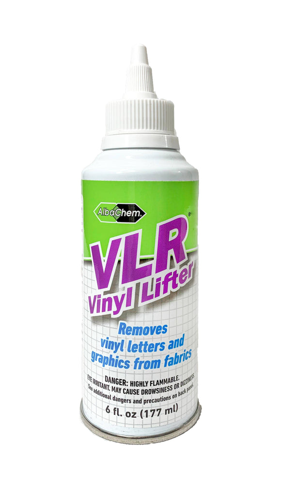 AlbaChem VLR Vinyl Lifter: Solvente Removedor Profesional de Vinilo y Residuos de Adhesivos para la Industria Textil Colombiana