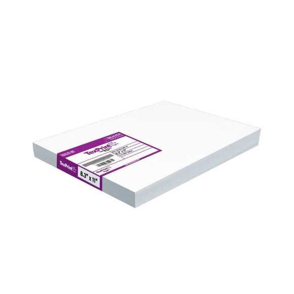 Beaver Paper Media 8.3" x 11.7" TexPrint DT Light Sublimation Paper 110 Sheets