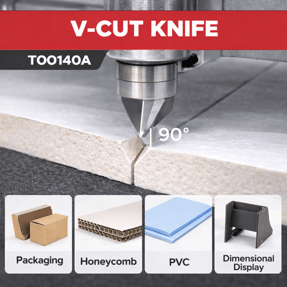 Collx Cutter Colex Adjustable V-Cut / Bevel Knife (T00140A) | GPI Supplies