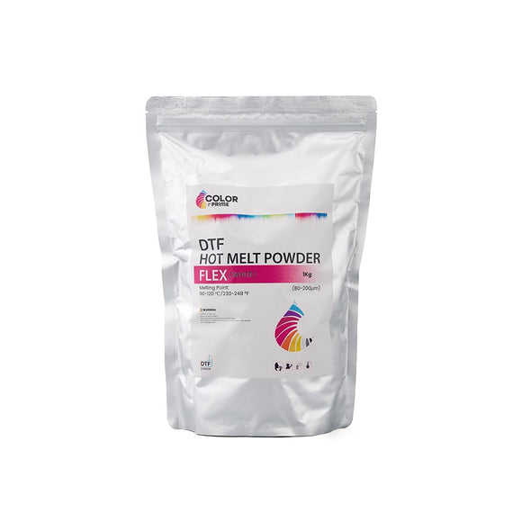DTF Station DTF Powder Flex DTF Powder 1kg Color Prime DTF Hot Melt Powder