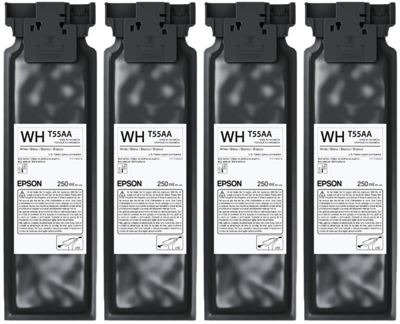 Epson DTG Ink White 4 Pack / 250ml EPSON Ultrachrome DG2 ink 250ml | F1070