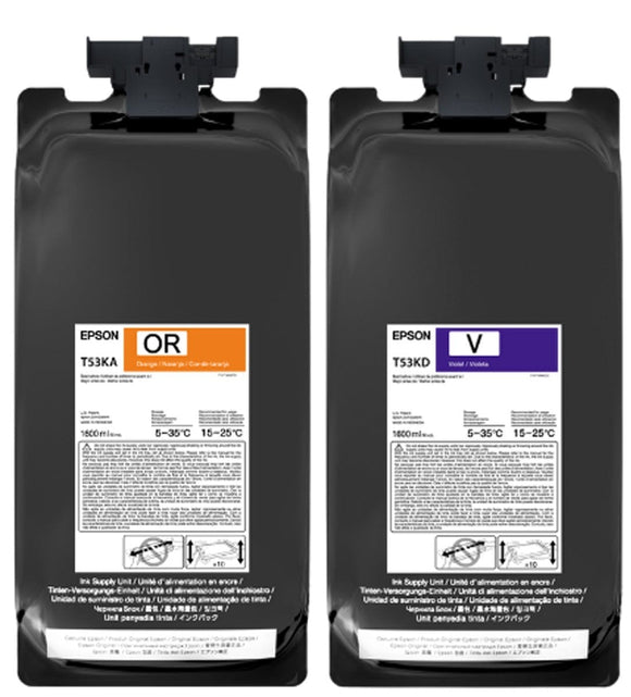Epson Ink EPSON T53K UltraChrome DS Ink for F6470 & F6470H - 1600ml x 2