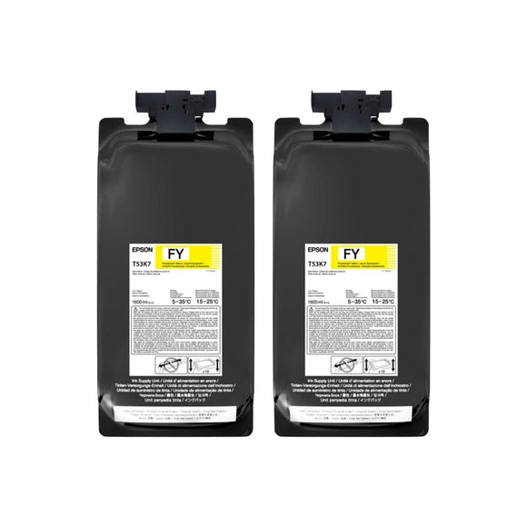 Epson Ink Fluorescent Yellow EPSON T53K UltraChrome DS Ink for F6470 & F6470H - 1600ml x 2