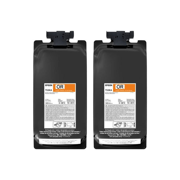 Epson Ink Orange EPSON T53K UltraChrome DS Ink for F6470 & F6470H - 1600ml x 2