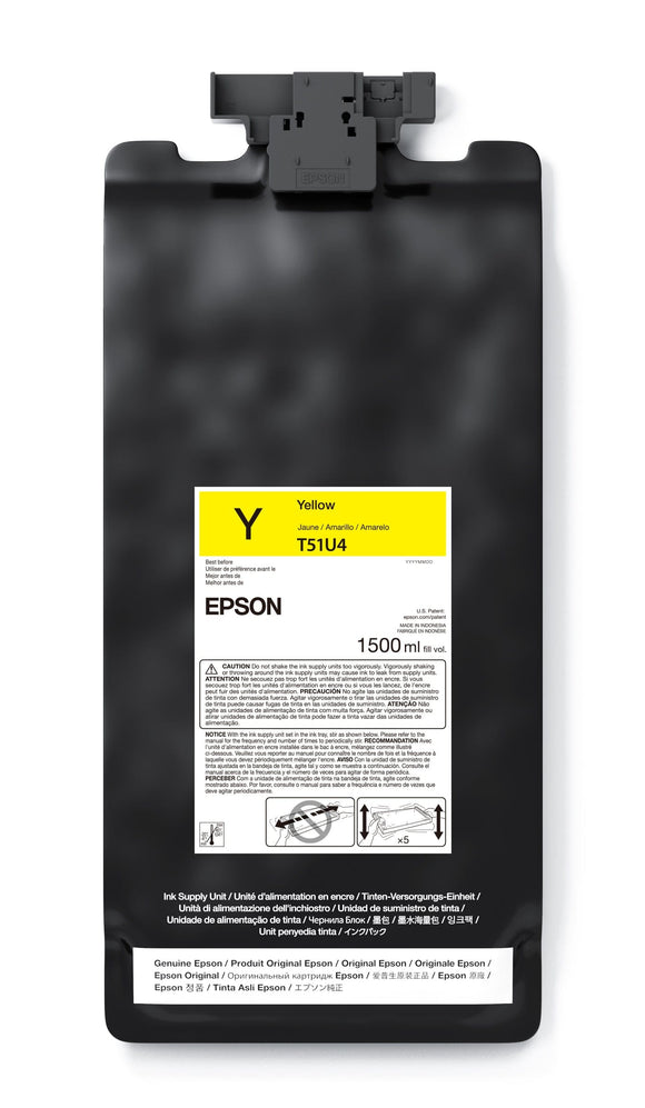 Epson Ink Yellow EPSON T51U UltraChrome GS3 Ink Cartridge 1.5 L for SureColor S7170 S9170 S8170