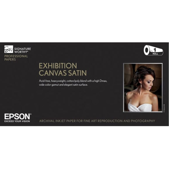 Epson Media Epson Exhibition Canvas Satin Paper | Rolls