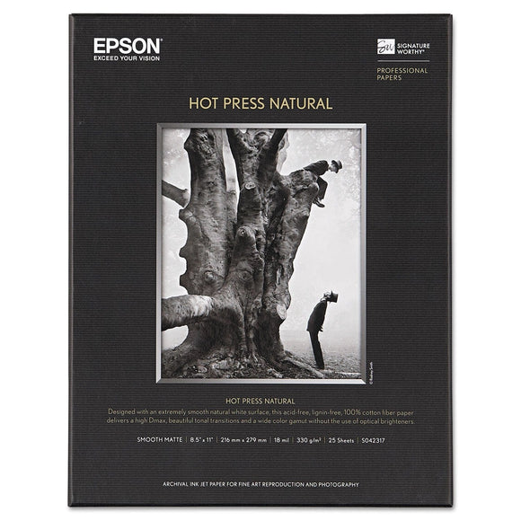 Epson Media Epson Hot Press Natural Paper | Rolls & Sheets