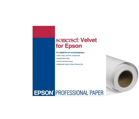 Epson Media Epson Somerset Velvet for Epson 255 gsm Paper | Rolls