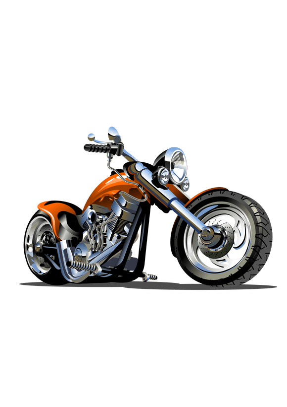 GPI Supplies Graphic Image CLASSIC MOTORCYCLE Design
