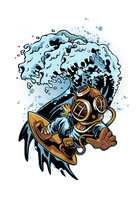 GPI Supplies Graphic Image DEEP SEA SURFER Design