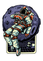 GPI Supplies Graphic Image SPACEMAN Design