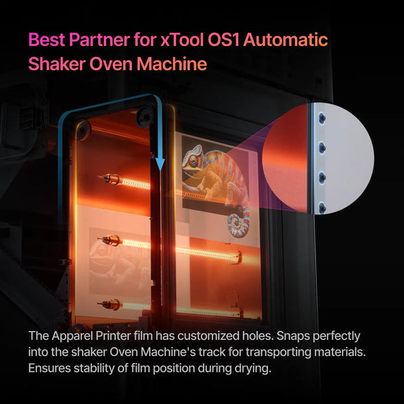 GPI Supplies xTool DTF Apparel Printer Film Rolls - 100m