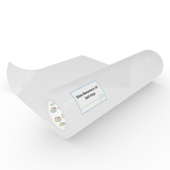 Graphic Finishing Partners Media 20in x 150ft GFP Gloss - Monomeric UV 3 Mil Vinyl Over-Laminate