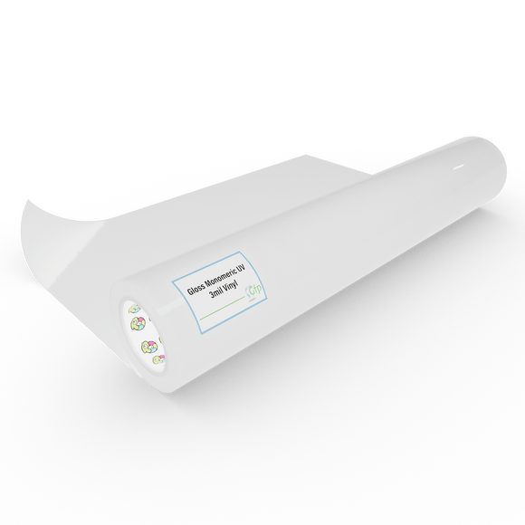 Graphic Finishing Partners Media 38in x 150ft GFP Gloss - Monomeric UV 3 Mil Vinyl Over-Laminate