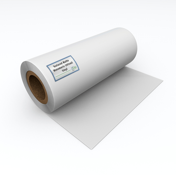 Graphic Finishing Partners Media 38in x 150ft GFP Textured Matte - Monomeric UV 5 Mil Vinyl Over-Laminate