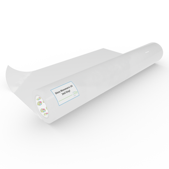 Graphic Finishing Partners Media 43in x 150ft GFP Gloss - Monomeric UV 3 Mil Vinyl Over-Laminate