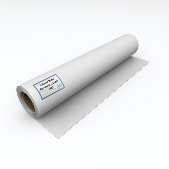 Graphic Finishing Partners Media 54in x 150ft GFP Textured Matte - Monomeric UV 5 Mil Vinyl Over-Laminate