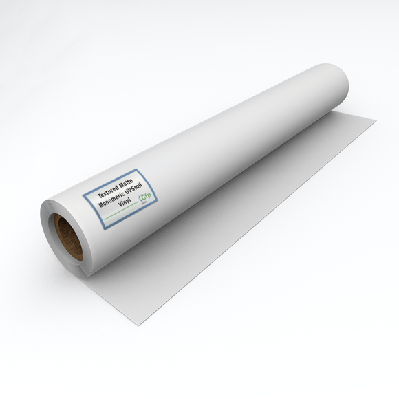 Graphic Finishing Partners Media 61in x 150ft GFP Textured Matte - Monomeric UV 5 Mil Vinyl Over-Laminate