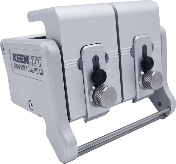 Keencut Finishing Double Graphik Tool head KeenCut Quickswap Tool Heads
