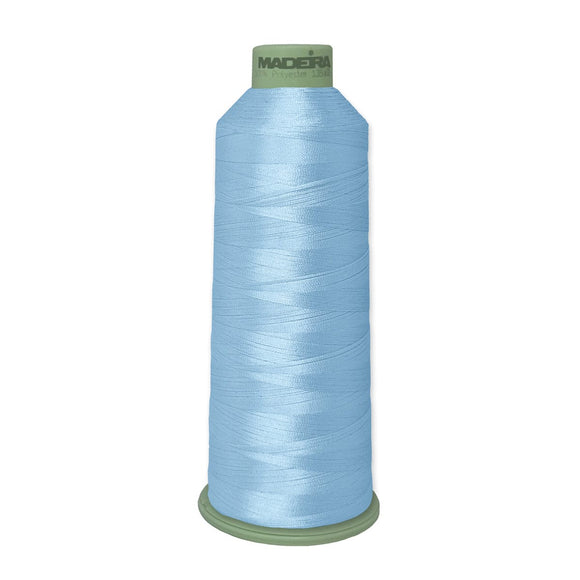 Madeira Thread Cone (5500 yd) Blue Hydrangea 1562 #40 Weight Madeira Polyneon Thread