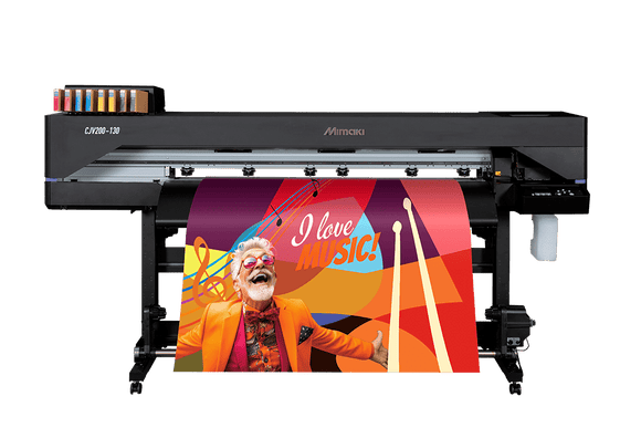 Mimaki Eco-Solvent Printer Mimaki CJV200-130 (54" Print & Cut) Mimaki CJV 200 Series Eco Solvent Printer & Cutter