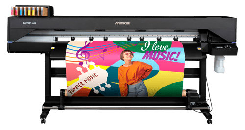Mimaki Eco-Solvent Printer Mimaki CJV200-160 (64" Print & Cut) Mimaki CJV 200 Series Eco Solvent Printer & Cutter