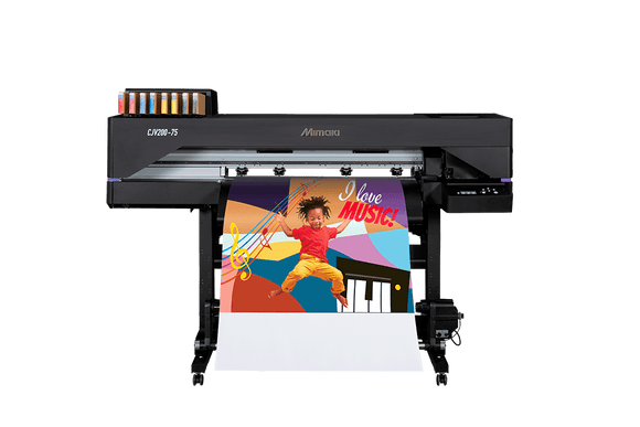 Mimaki Eco-Solvent Printer Mimaki CJV200-75 (32" Print & Cut) Mimaki CJV 200 Series Eco Solvent Printer & Cutter