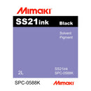 Mimaki Ink 2000ml (2L) / Black Mimaki SS21 Eco-Solvent Ink