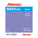Mimaki Ink 2000ml (2L) / Cyan Mimaki SS21 Eco-Solvent Ink