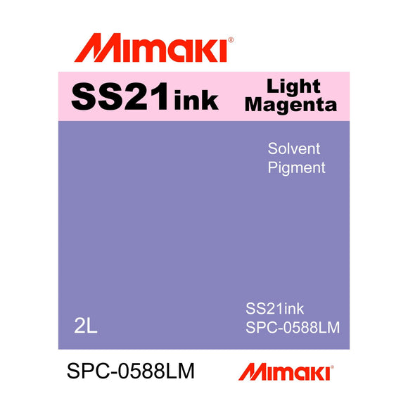 Mimaki Ink 2000ml (2L) / Light Magenta Mimaki SS21 Eco-Solvent Ink
