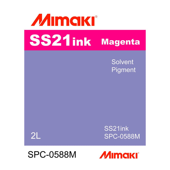 Mimaki Ink 2000ml (2L) / Magenta Mimaki SS21 Eco-Solvent Ink
