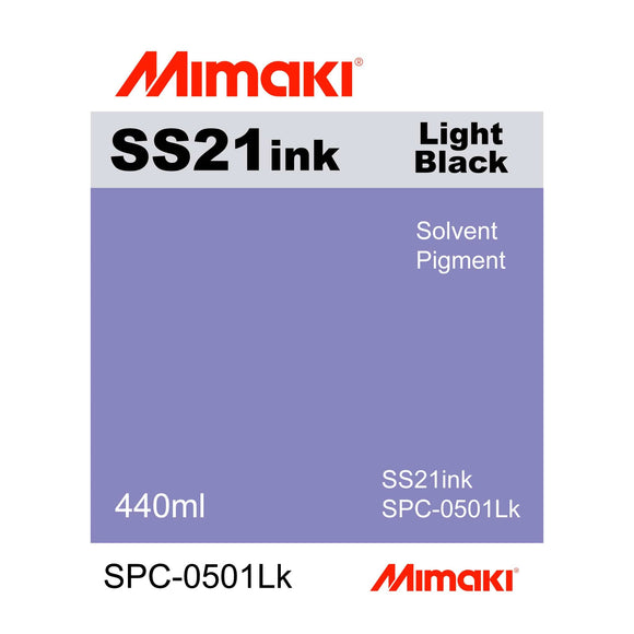 Mimaki Ink 440ml / Light Black Mimaki SS21 Eco-Solvent Ink