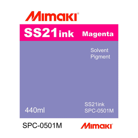 Mimaki Ink 440ml / Magenta Mimaki SS21 Eco-Solvent Ink