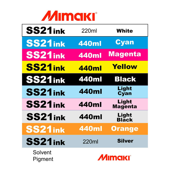Mimaki Ink Mimaki SS21 Eco-Solvent Ink