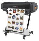 Mutoh Eco-Solvent Printer C641SR Pro Printer/Cutter + Stand with Take-Up Unit ($1135) Mutoh XpertJet C641SR Pro 24" Eco-Solvent Printer & Cutter