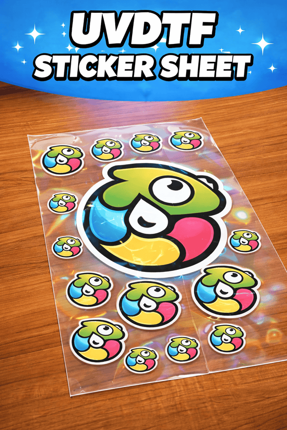 Paper Boy Printing UV DTF Stickers