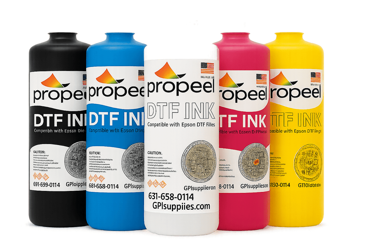 DTF Printer Ink | Direct to Film Ink | GPI Supplies