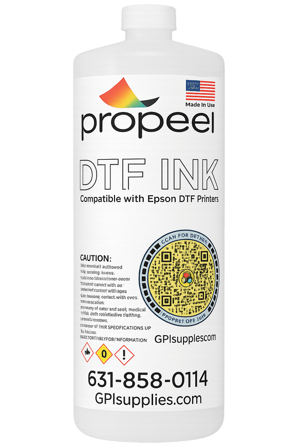 ProPeel DTF Ink White 900ml ProPeel DTF Ink Liter Bottles