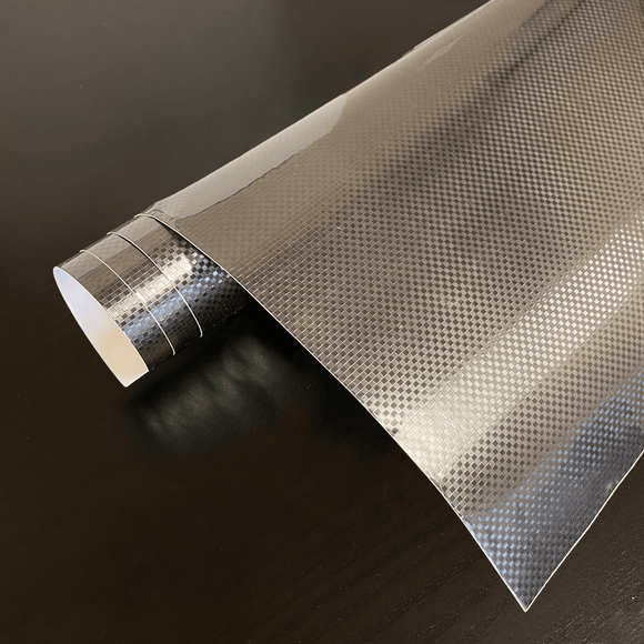 ProPeel Media Carbon Fiber / 1yd / 20" ProPeel Holographic Adhesive Backed Film